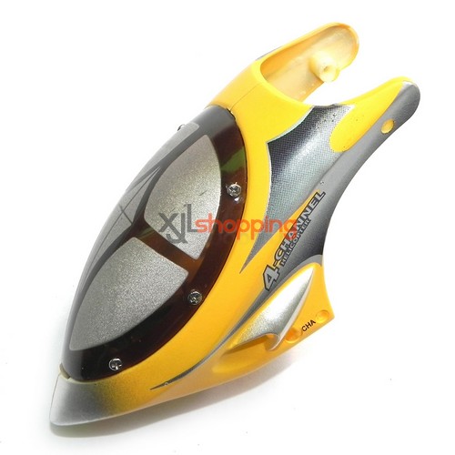 Yellow L6021 head cover LS lishitoys L6021 helicopter spare parts