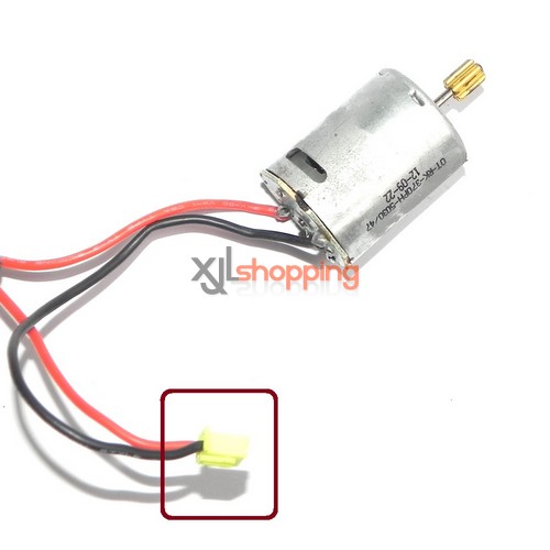 Yellow plug L6023 main motor LS lishitoys L6023 helicopter spare parts