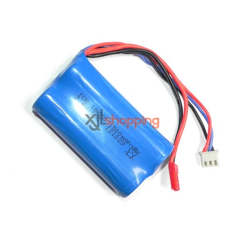 L6023 battery 7.4V 1500mAh JST plug LS lishitoys L6023 helicopter spare parts [L6023-49]