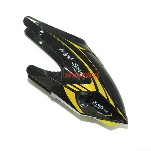 Yellow-Black L6026 head cover LS lishitoys L6026 helicopter spare parts - Click Image to Close