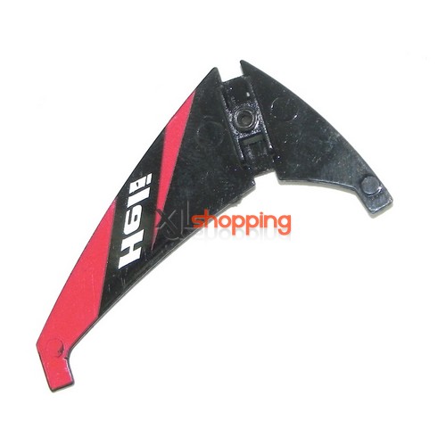 Red-Black L6030 tail decorative set LS lishitoys L6030 helicopter spare parts - Click Image to Close