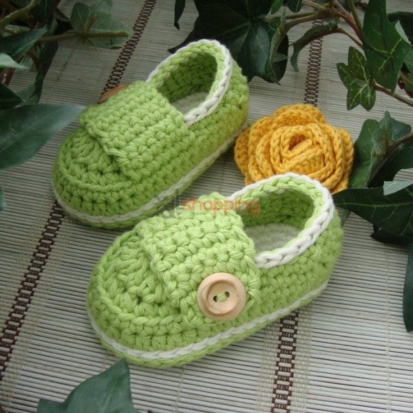 Hand-knitted baby shoes、Baby toddler shoes