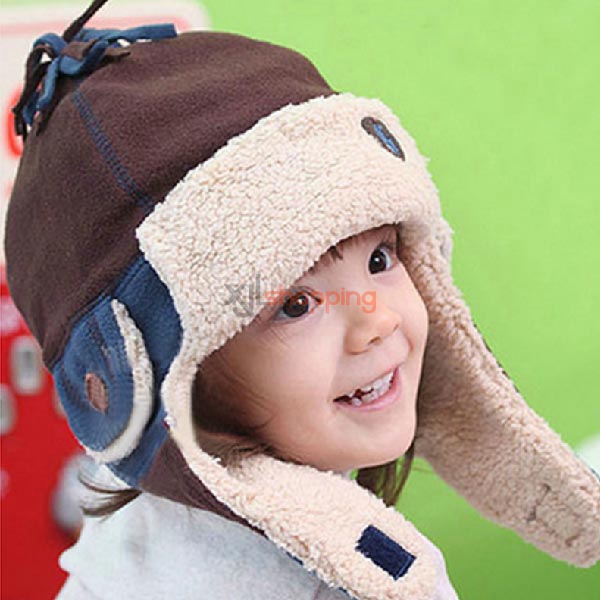 Baby Lei Feng cap plus velvet ear protection - Click Image to Close