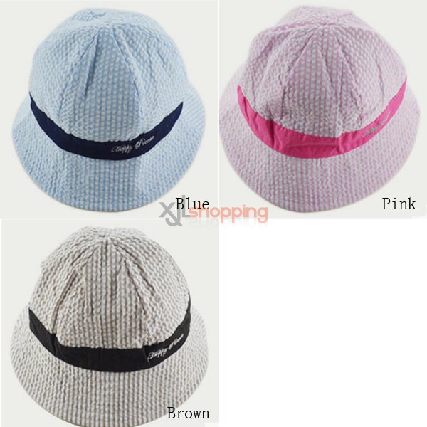 Stripe Baby pots hat Cotton hat