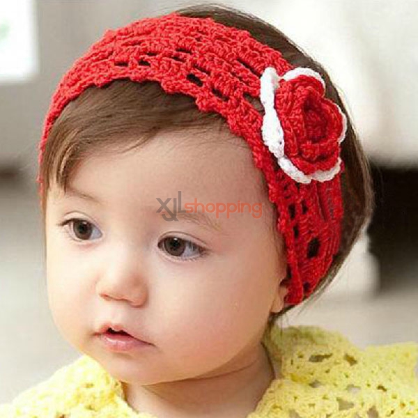 Crochet headdress Pierced flower