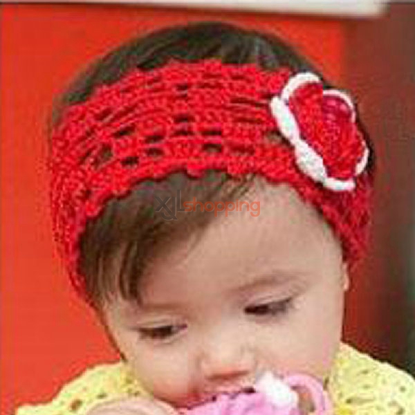Crochet headdress Pierced flower