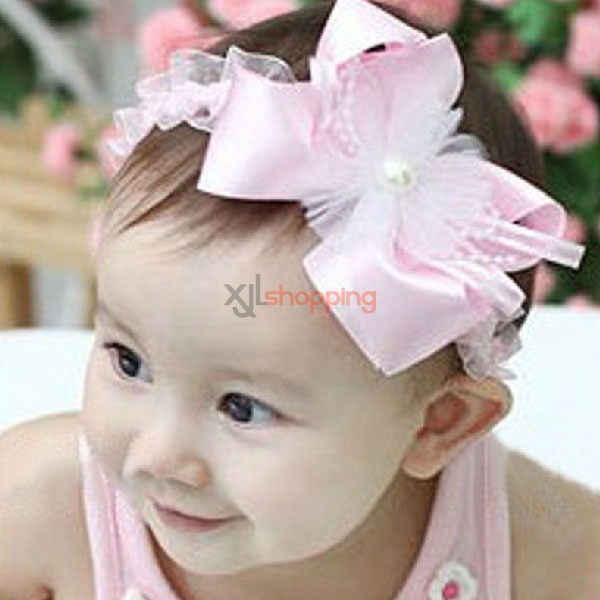 Korean version of the new children's fashion pearl bows headband