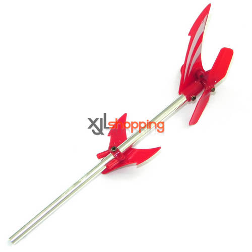 Red FX028 tail set FEIXUAN Fei Lun FX028 helicopter spare parts