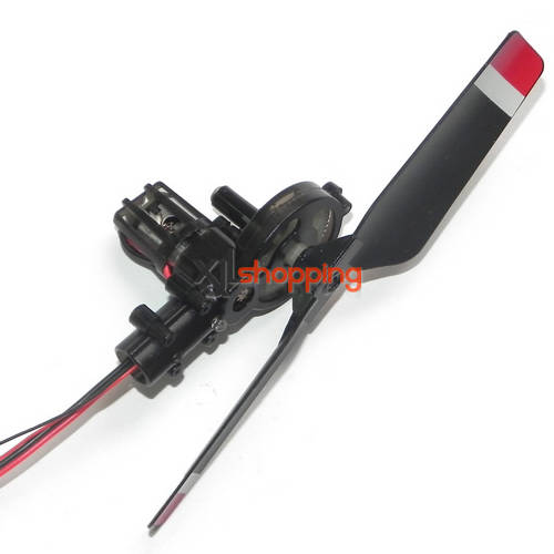 FX037 tail blade + tail motor + tail motor deck FEIXUAN Fei Lun FX037 helicopter spare parts
