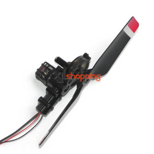 FX059 tail blade + tail motor + tail motor deck FEIXUAN Fei Lun FX059 helicopter spare parts [Feilun-FX059-14]
