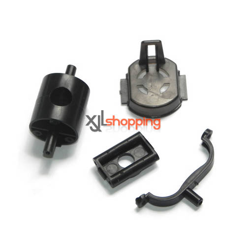 FX059 nose tail tube fixed and motor fixed set FEIXUAN Fei Lun FX059 helicopter spare parts [Feilun-FX059-43]