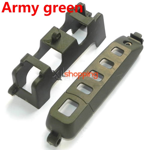 Army green FX060 FX060B battery case FEIXUAN Fei Lun FX060 FX060B helicopter spare parts