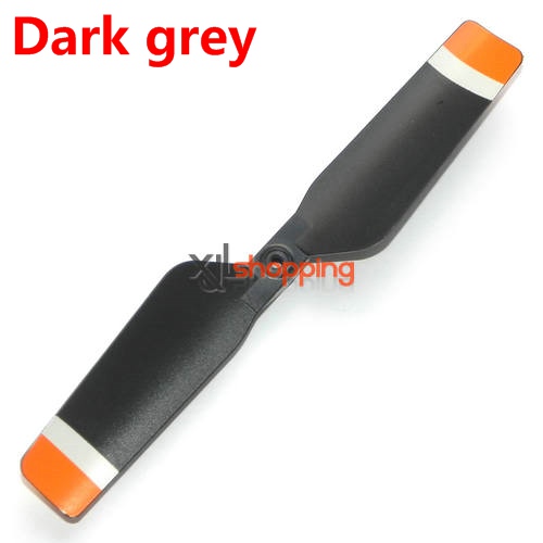 Dark gray FX060 FX060B tail blade FEIXUAN Fei Lun FX060 FX060B helicopter spare parts
