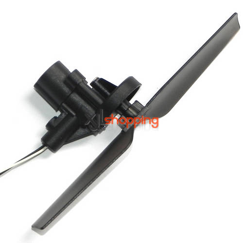 FX061 tail blade + tail motor + tail motor deck FEIXUAN Fei Lun FX061 helicopter spare parts - Click Image to Close