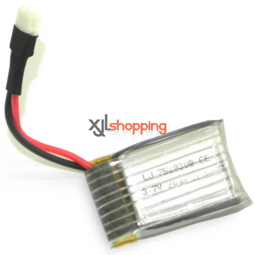 SH6043 battery 3.7V 280mAh 9128 plug SH 6043 helicopter spare parts [SH6043-05]