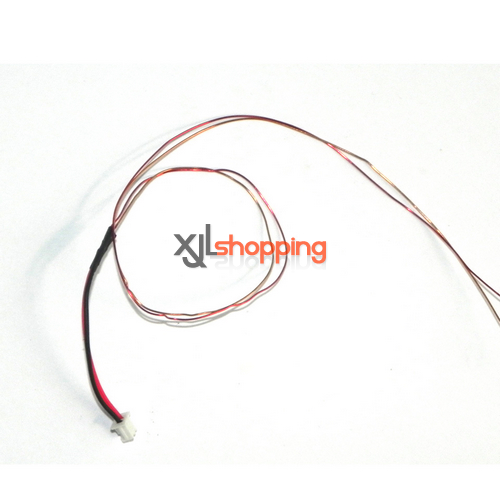 SH6051 tail motor wire SH 6051 helicopter spare parts - Click Image to Close