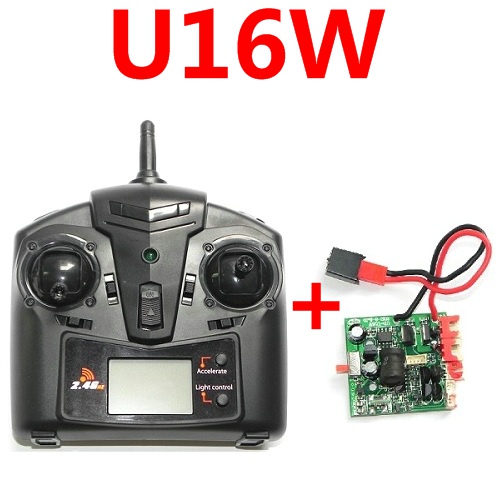 U16W pcb board + transmitter set UDI U16W helicopter spare parts [UDI-U16-U16W-54]