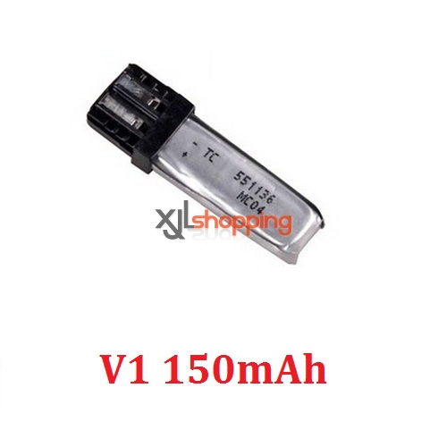 V1 V911 battery 3.7V 150mAh WL Wltoys V911 helicopter spare parts [V911