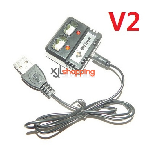 V2 V911 USB charger set WL Wltoys V911 helicopter spare parts - Click Image to Close