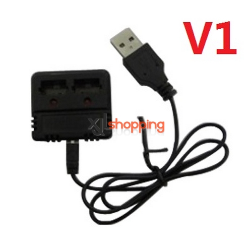 V1 V911 USB charger set WL Wltoys V911 helicopter spare parts [V911-17]