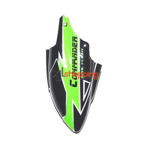 Green V911 head cover WL Wltoys V911 helicopter spare parts - Click Image to Close