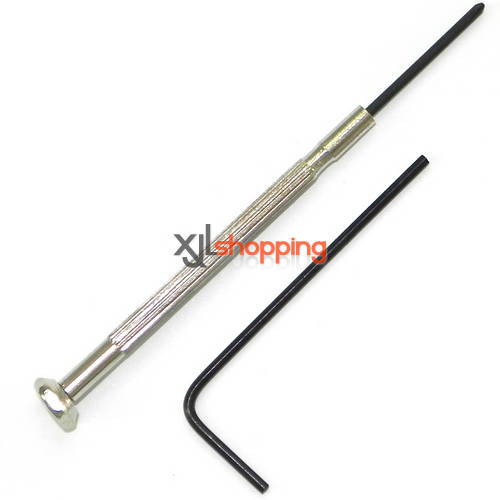 V930 screwdriver and internal hexagonal wrebch WL Wltoys V930 helicopter spare parts