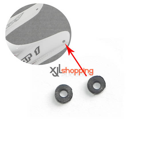 V966 small rubber set in the hole of the head cover WL Wltoys V966 helicopter spare parts - Click Image to Close