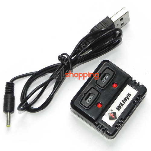 V988 USB charger wire + balance charger box WL Wltoys V988 helicopter spare parts