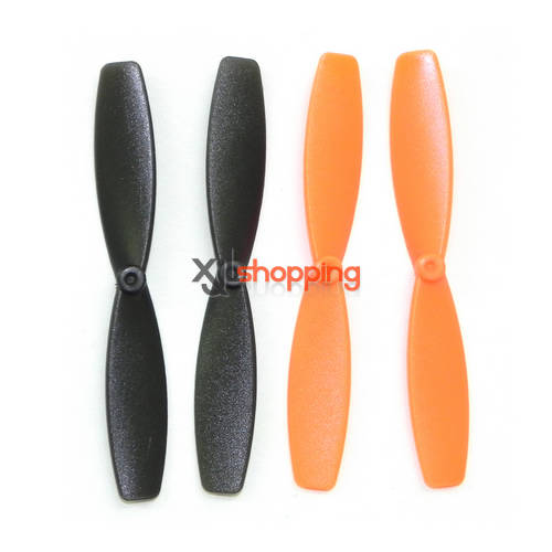 Orange-Black X100 main blades MJX X100 helicopter spare parts [WL-X100-08]