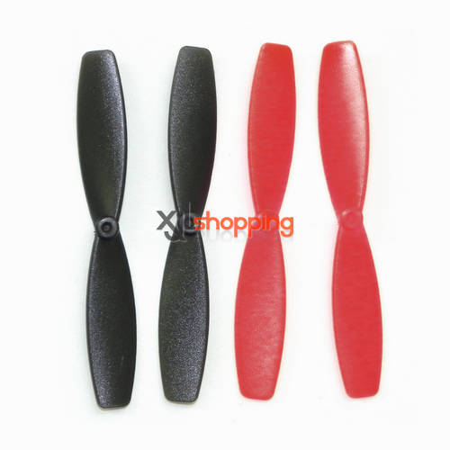 Red-Black X100 main blades MJX X100 helicopter spare parts