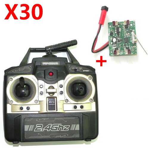 X30 transmitter + pcb board xinxun x30 quadcopter ufo spare parts - Click Image to Close