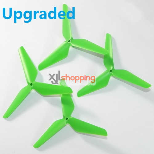 Upgraded 3-leef green X5C main blades