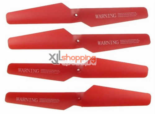 Red X5C main blades