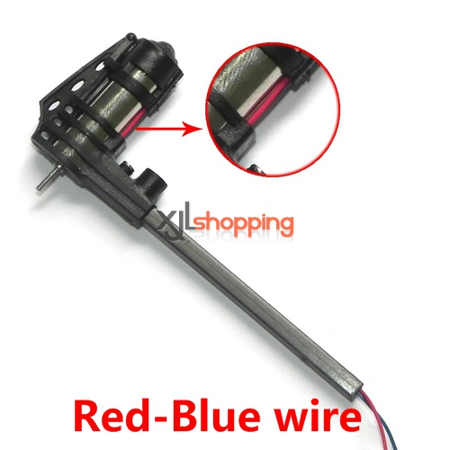 Red-Blue wire (Black motor deck) YD-717 side bar set Attop toys YD-717 UFO Quadcopter spare parts - Click Image to Close