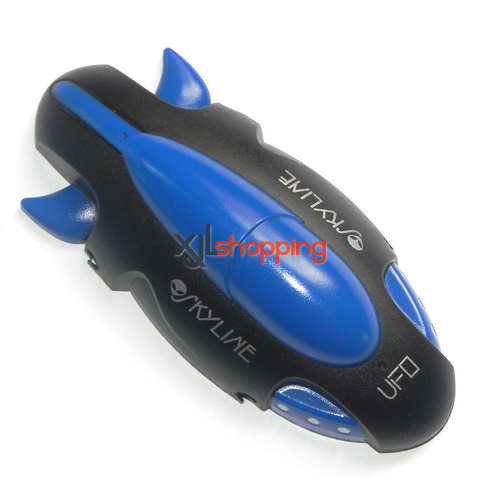 Blue YD-717 upper cover Attop toys YD-717 UFO Quadcopter spare parts