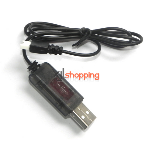 YD-717 USB charger wire Attop toys YD-717 UFO Quadcopter spare parts - Click Image to Close