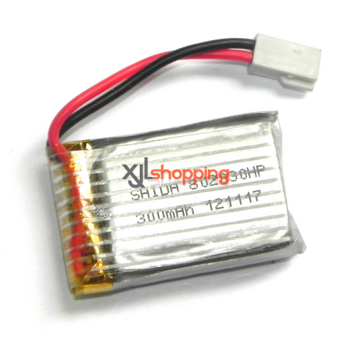 YD-717 battery 3.7V 300mAh JST plug Attop toys YD-717 UFO Quadcopter spare parts
