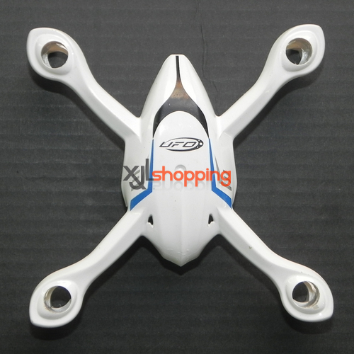 White YD-928 upper cover Attop toys YD-928 quadcopter spare parts - Click Image to Close