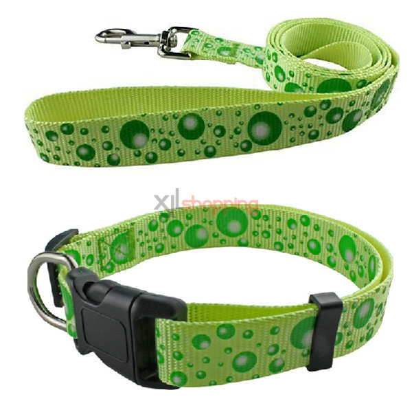 pet dogs and cats Bin Taidi sizes collars traction belt dogs, pet dog rope pull with supplies [collars + traction belt]