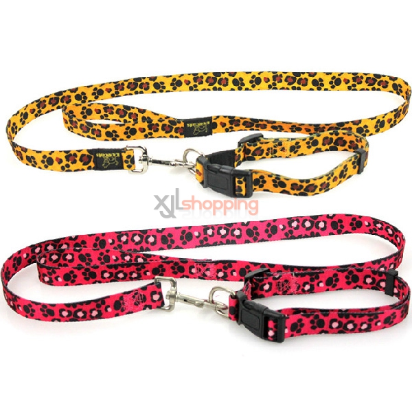 Big dog traction rope, pet collars dog dog rope chain with a large dog harness[XL]