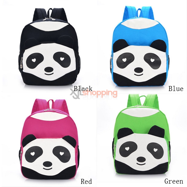 Children red panda shape shoulder bag