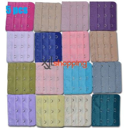 5 pcs 5.5*5.2cm Bra lengthened buckle connecting buckle (3 rows of 3 buckles )